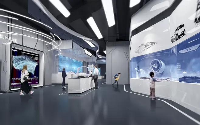 展廳設計 ， 展廳 ， 鑫時空