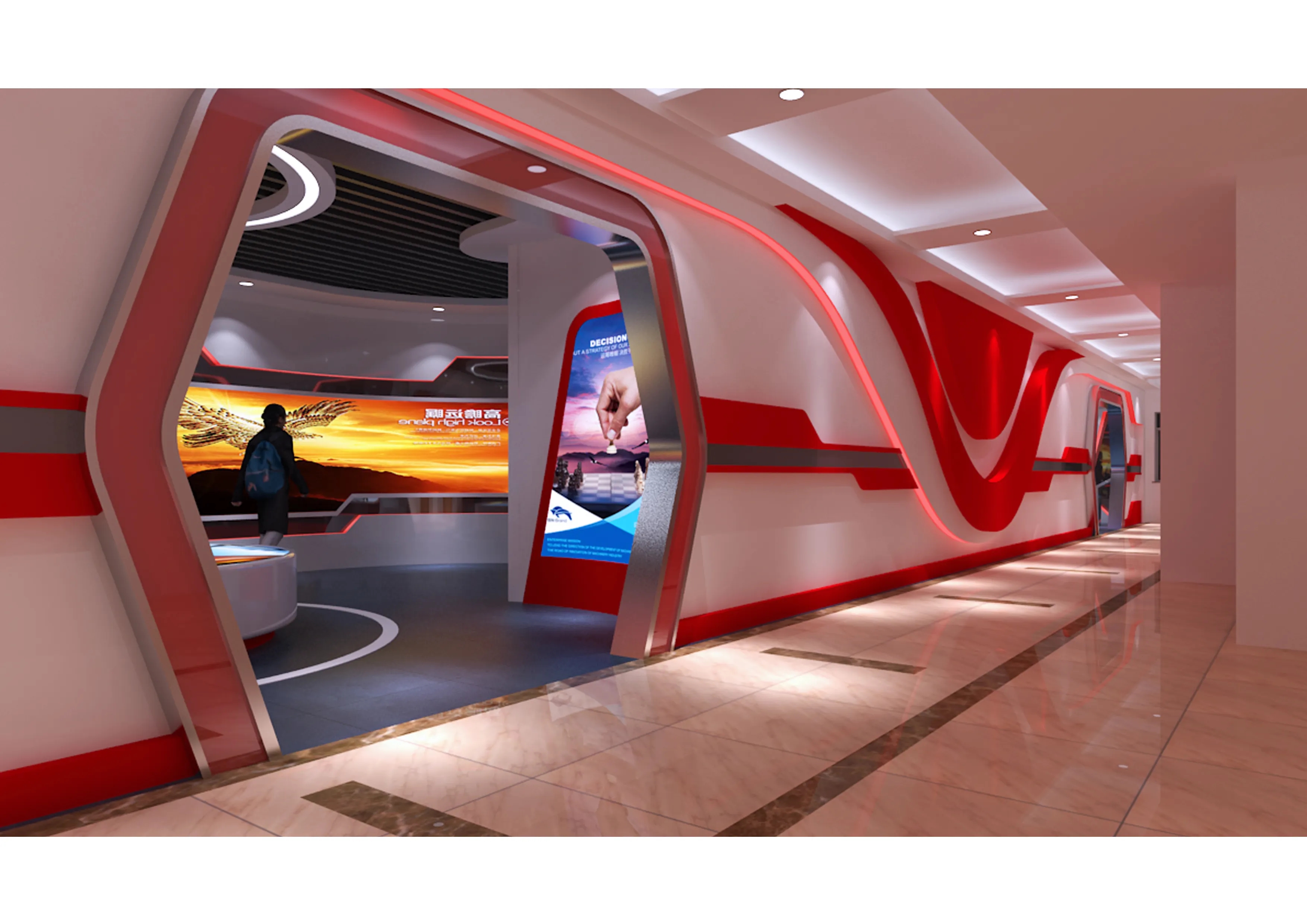 展廳設計 ，展廳 ，鑫時空