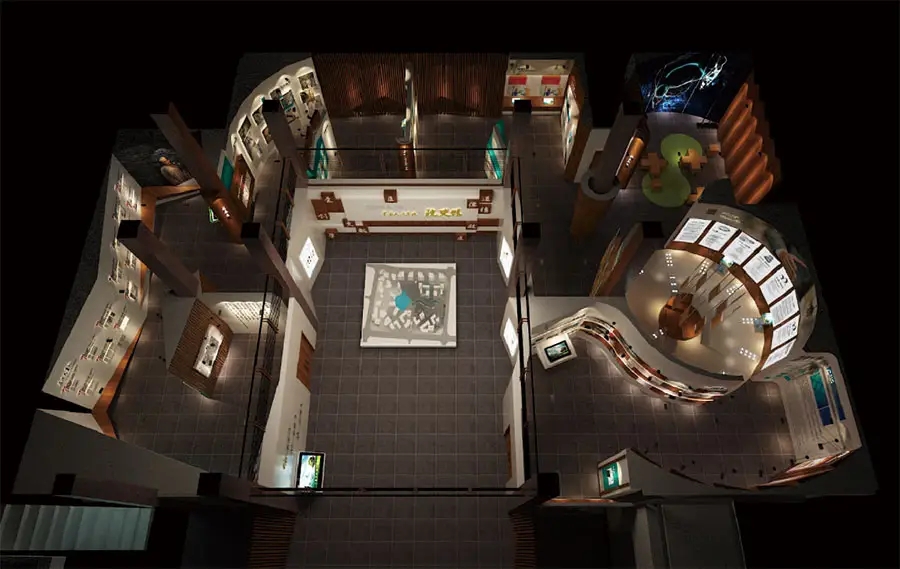 展廳設(shè)計(jì) ，展廳 ，鑫時(shí)空