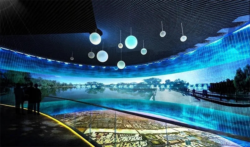 展廳設(shè)計(jì) ，展廳 ，鑫時(shí)空