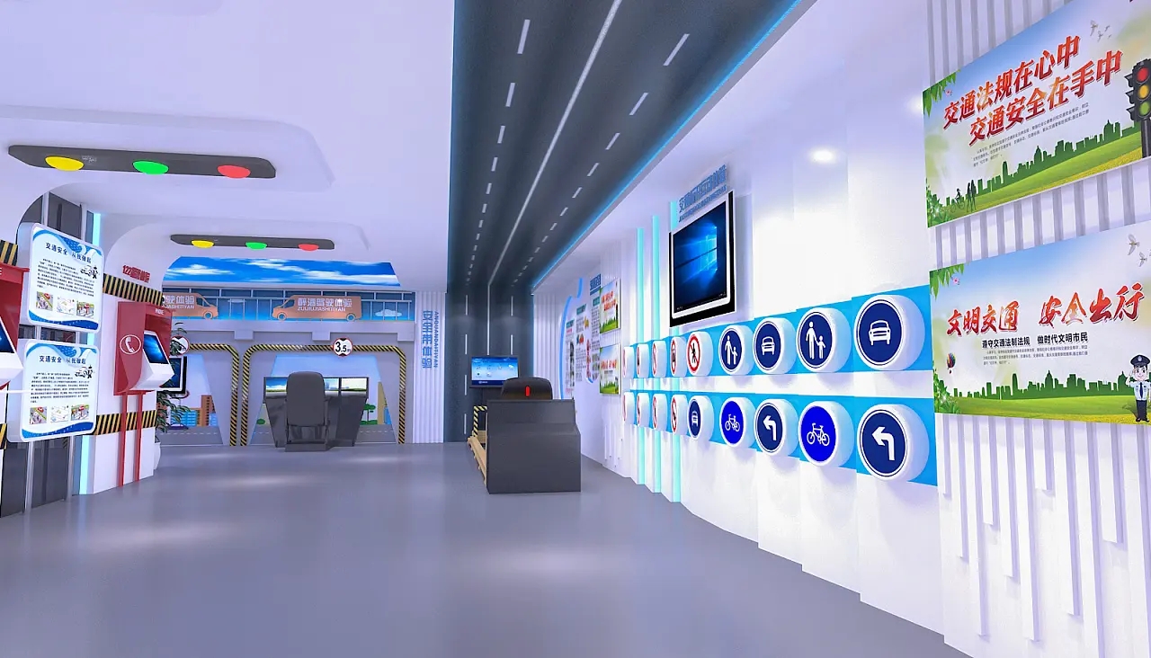 展廳設(shè)計(jì) ，展廳 ，鑫時(shí)空